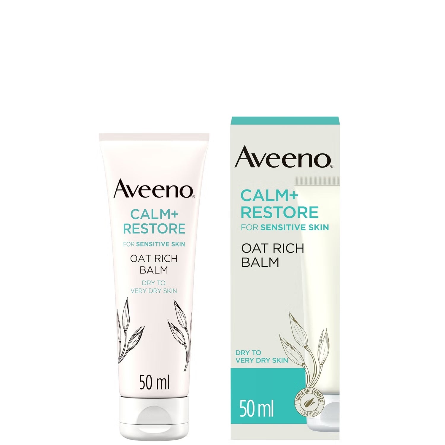 Aveeno Face Calm and Restore Oat Rich Balm 50ml