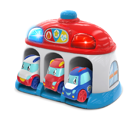 Teamsterz Tiny Tumblers Launch Garage