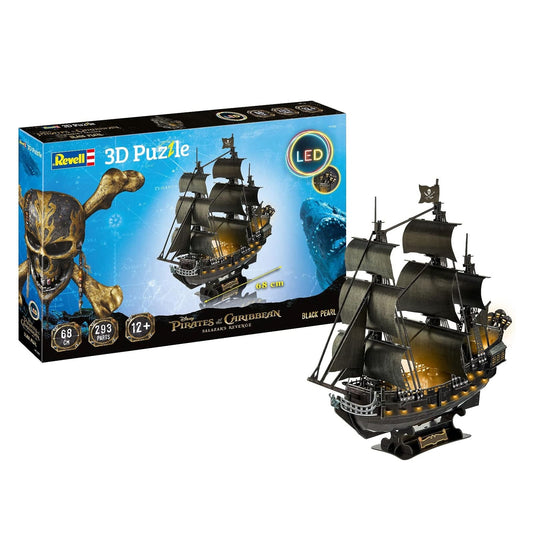 Revell 3D Puzzle Black Pearl LED Edition