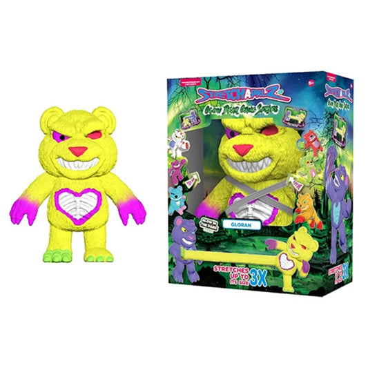 MAXI Stretchapalz 24cm character - GLOW BEAR GANG SERIES - Assorted