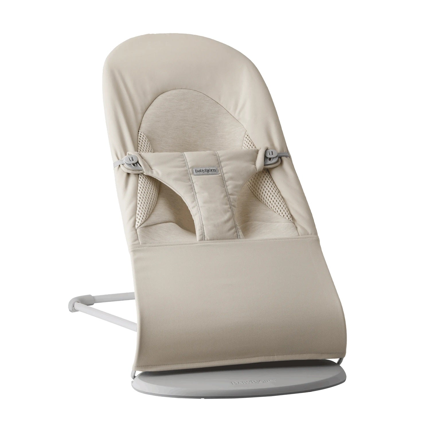 BabyBjorn Bouncer Balance Soft Woven/Jersey Tri Fabric - Light Beige