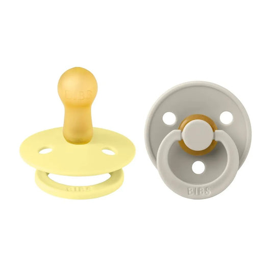 Bibs - Colour S2 Pacifiers - Pack of 2 - Sunshine/Sand