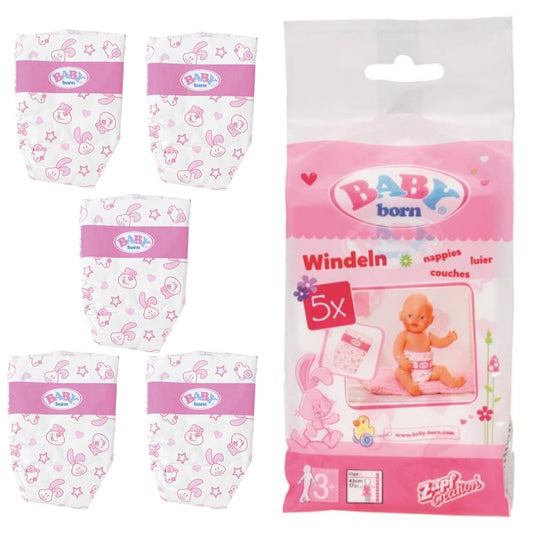 Baby Born Shrinked Nappies 5pack