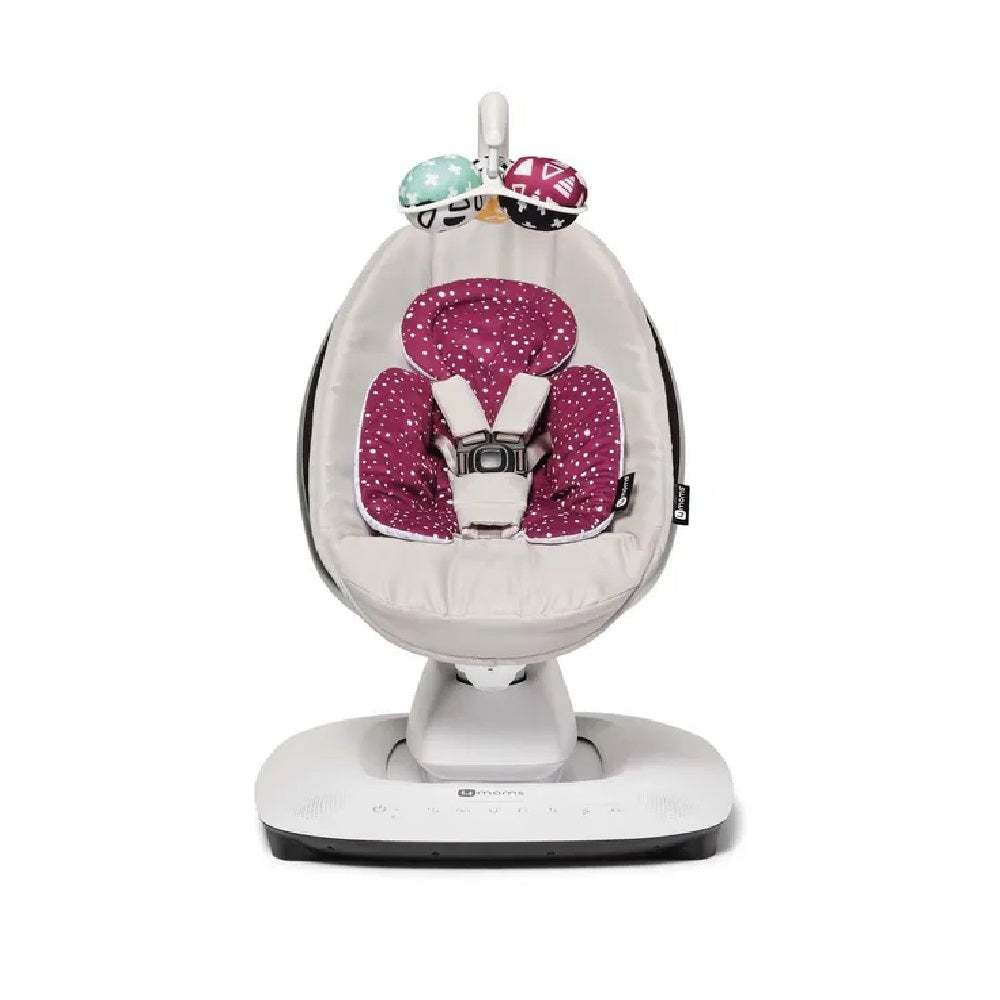 4moms MamaRoo RockaRoo 2.0 Newborn Insert Maroon Plush