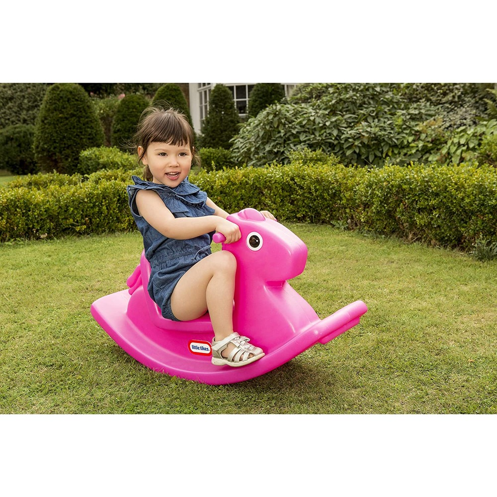 Little Tikes Rocking Horse Magenta Single Pink