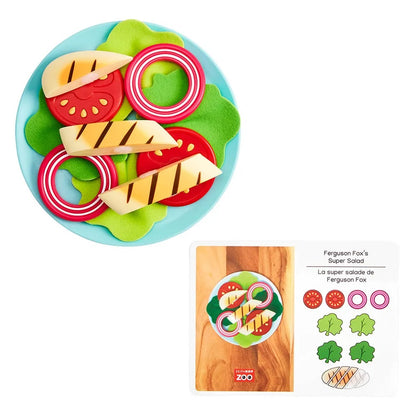 مجموعة ألعاب وجبات الطعام من Skip Hop - Zoo Little Chef