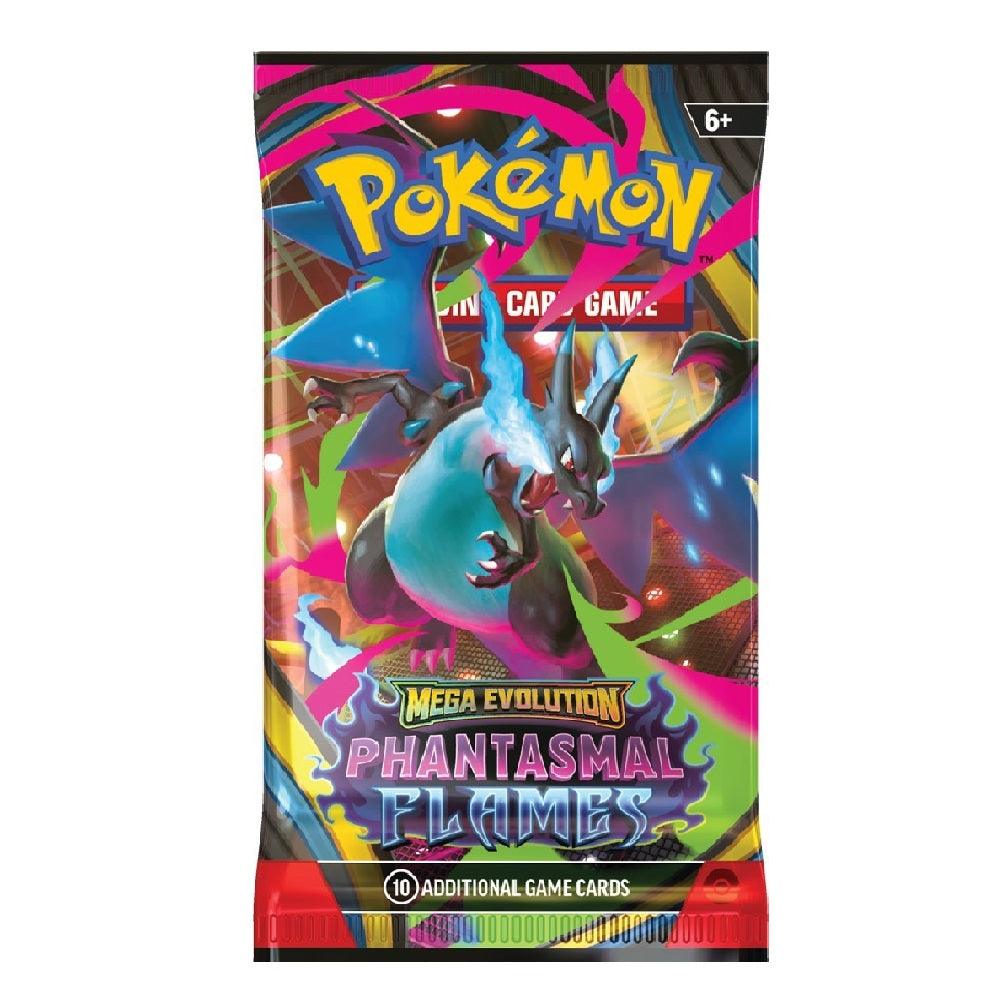 Pokémon TCG Mega Evolution Phantasmal Flames Booster Pack