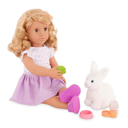 Our Generation - Jabby Doll Deluxe Pet Lover Doll W/ Book
