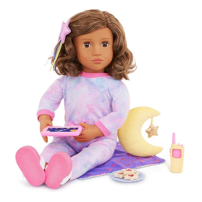 Our Generation Luna Deluxe Pajama Doll W/O Book