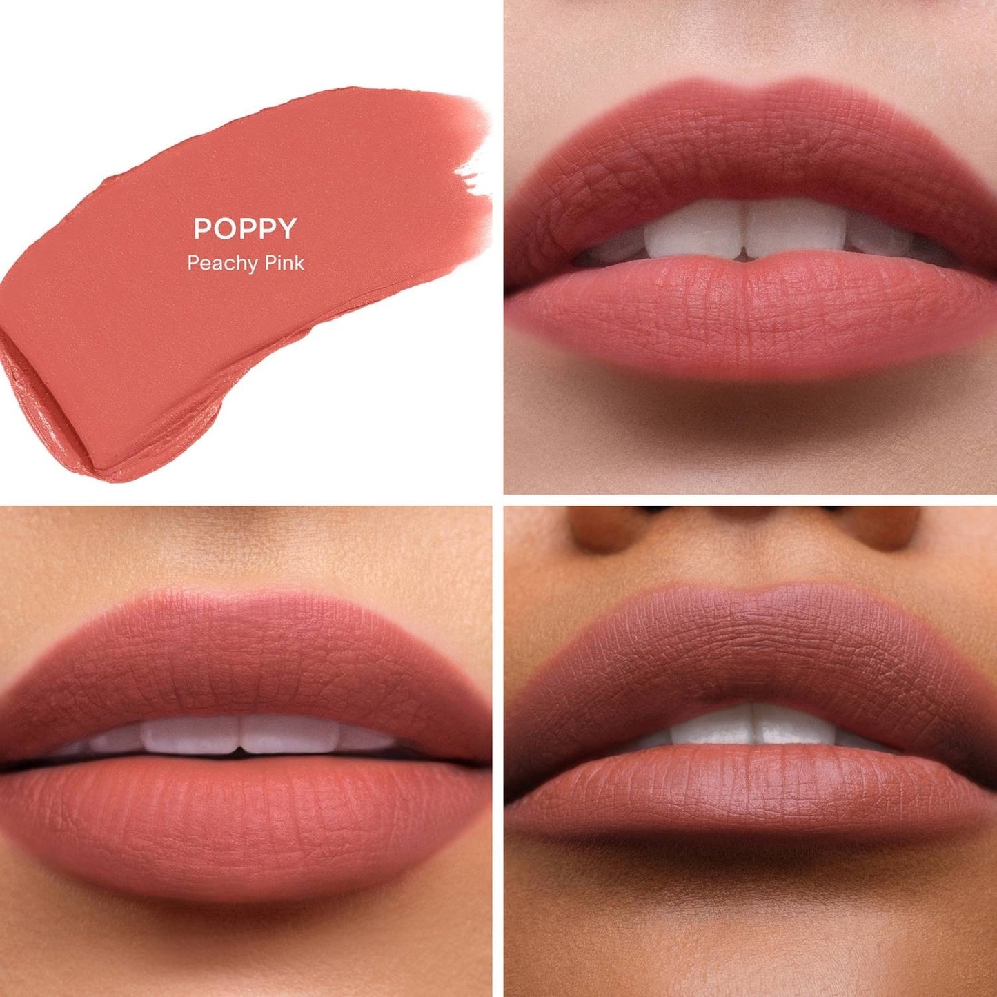 Hourglass Unlocked Soft Matte Lipstick 4g - Poppy 346