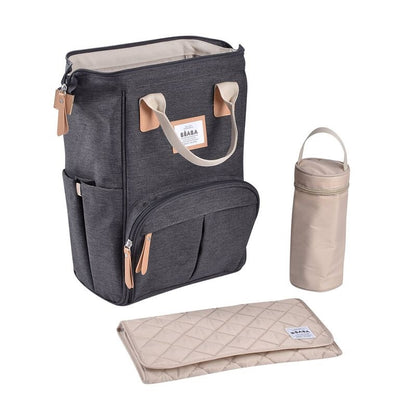 Beaba Wellington Changing Bag - Dark Heather Grey