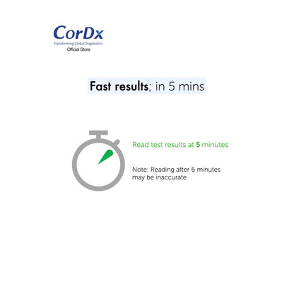 Cordx Pregnancy Test Cassette FDA Approved - 1 Test
