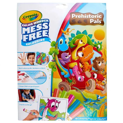 Crayola Color Wonder Coloring Set - Prehistoric Pals