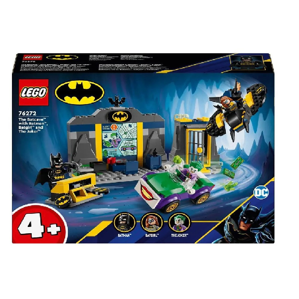 LEGO DC Batman The Batcave with Batman, Batgirl & The Joker 76272 - 184 Pieces