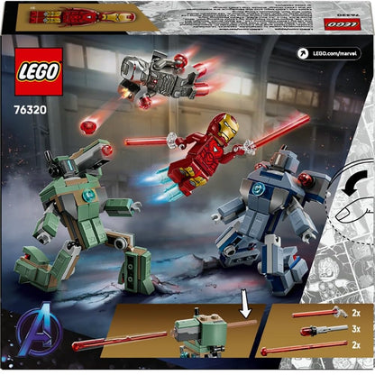 LEGO 76320 Iron Man & War Machine VS Hammer Drones