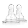 Dr. Brown's Level 4 Y Cut Narrow Options Silicone Nipple Pack of 2 - White