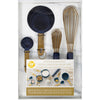 Wilton Kitchen Utensils Mix & Measure, Navy Blue and Gold, Set of 10