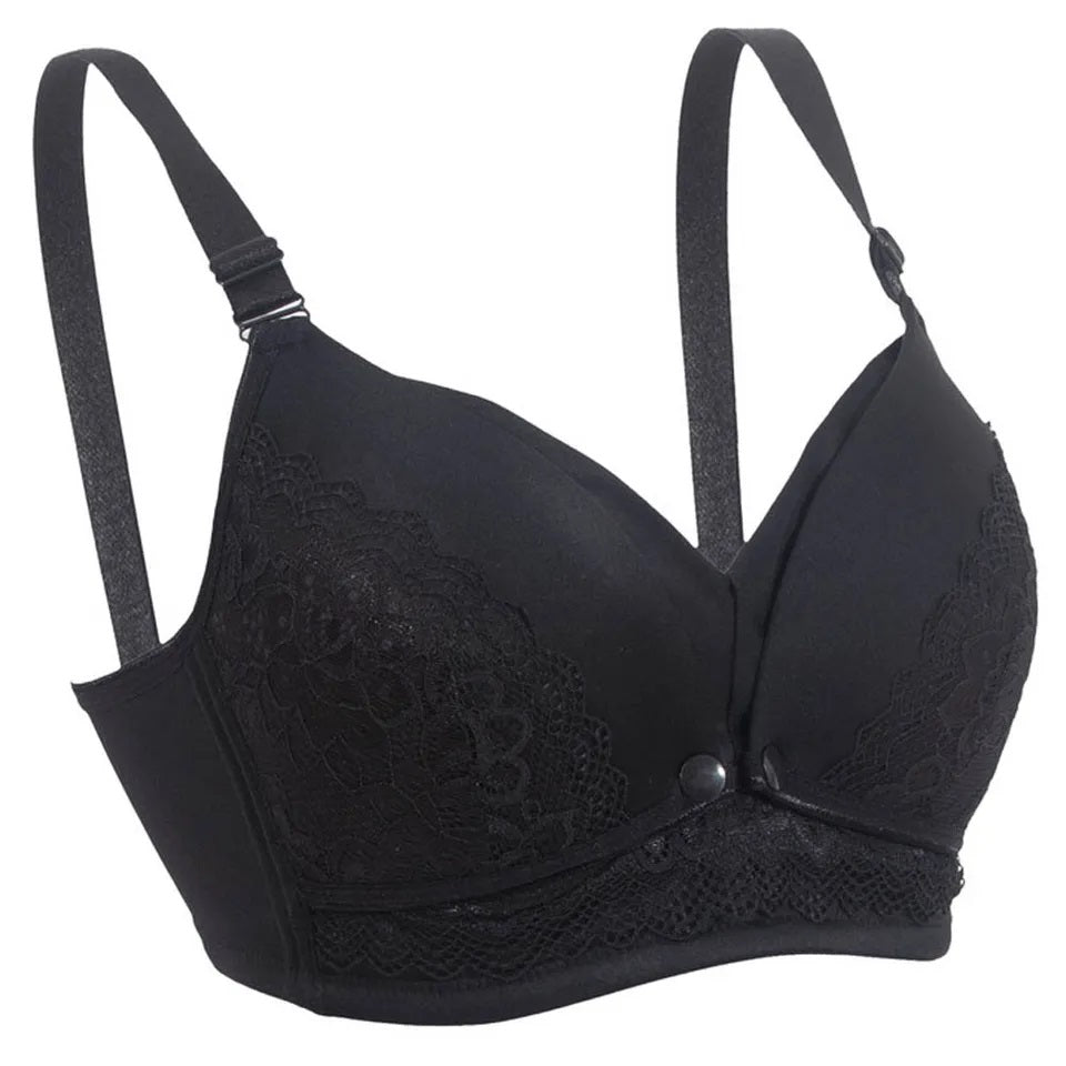 Okus - Full Cup Maternity & Nursing Bra - Black - XX Large