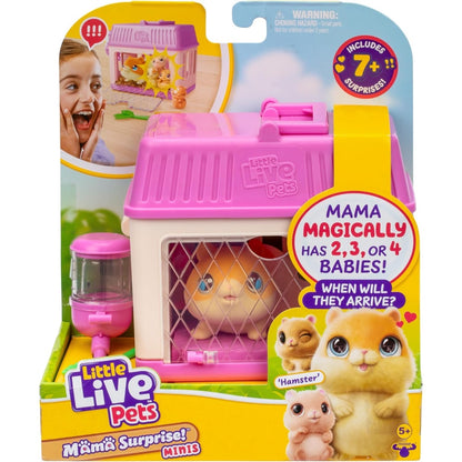 Little Live Pets Mama Surprise Minis Hamster Playset