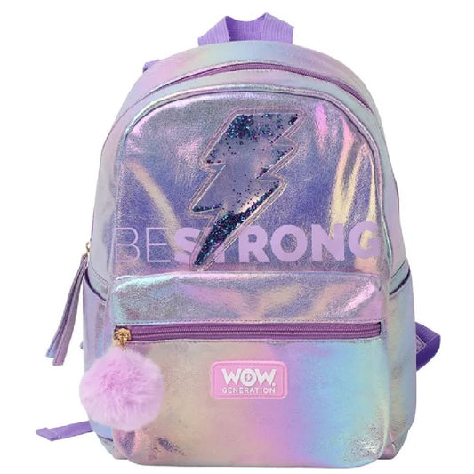 Wow Generation Walk Backpack Metallic Effect 32 Cm
