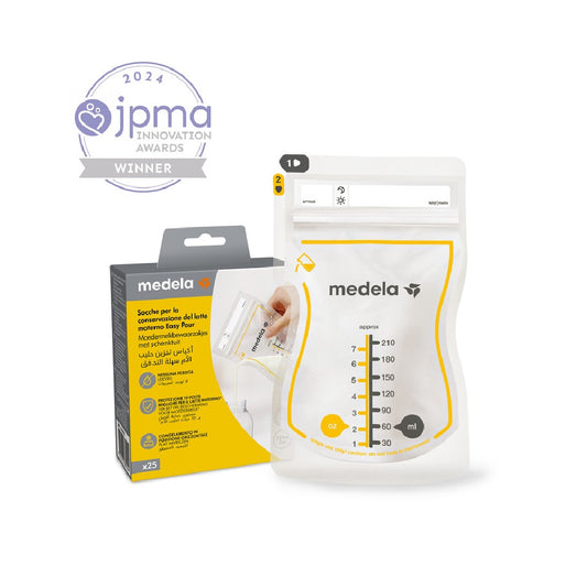 Medela Easy Pour Breast Milk Storage Bags 210 ml 25 pcs