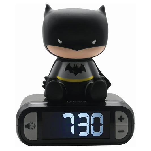 Lexibook - Batman Alarm Clock With 3D Night Light