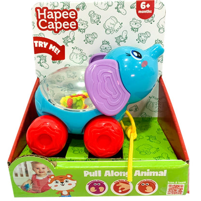 HapeeCapee Pull Along Animal