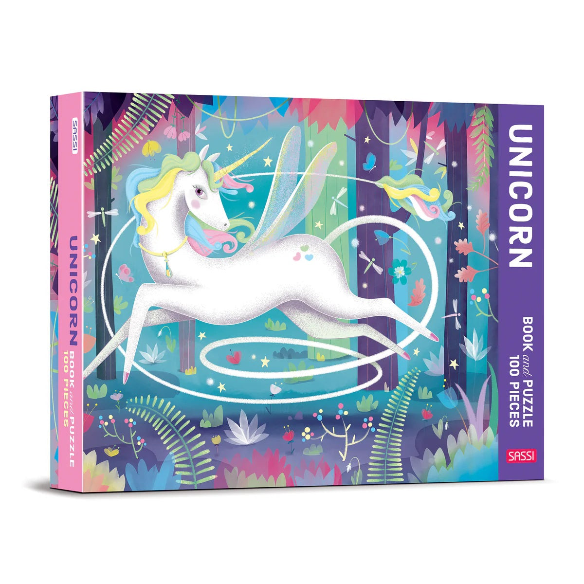 Sassi - 100-Piece Puzzle - Unicorn