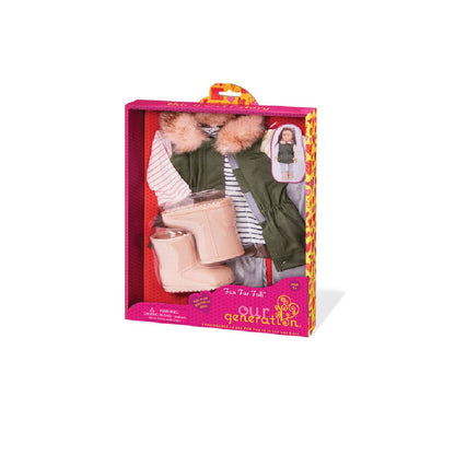 OG Parka Vest Fun Fur Fall Outfit