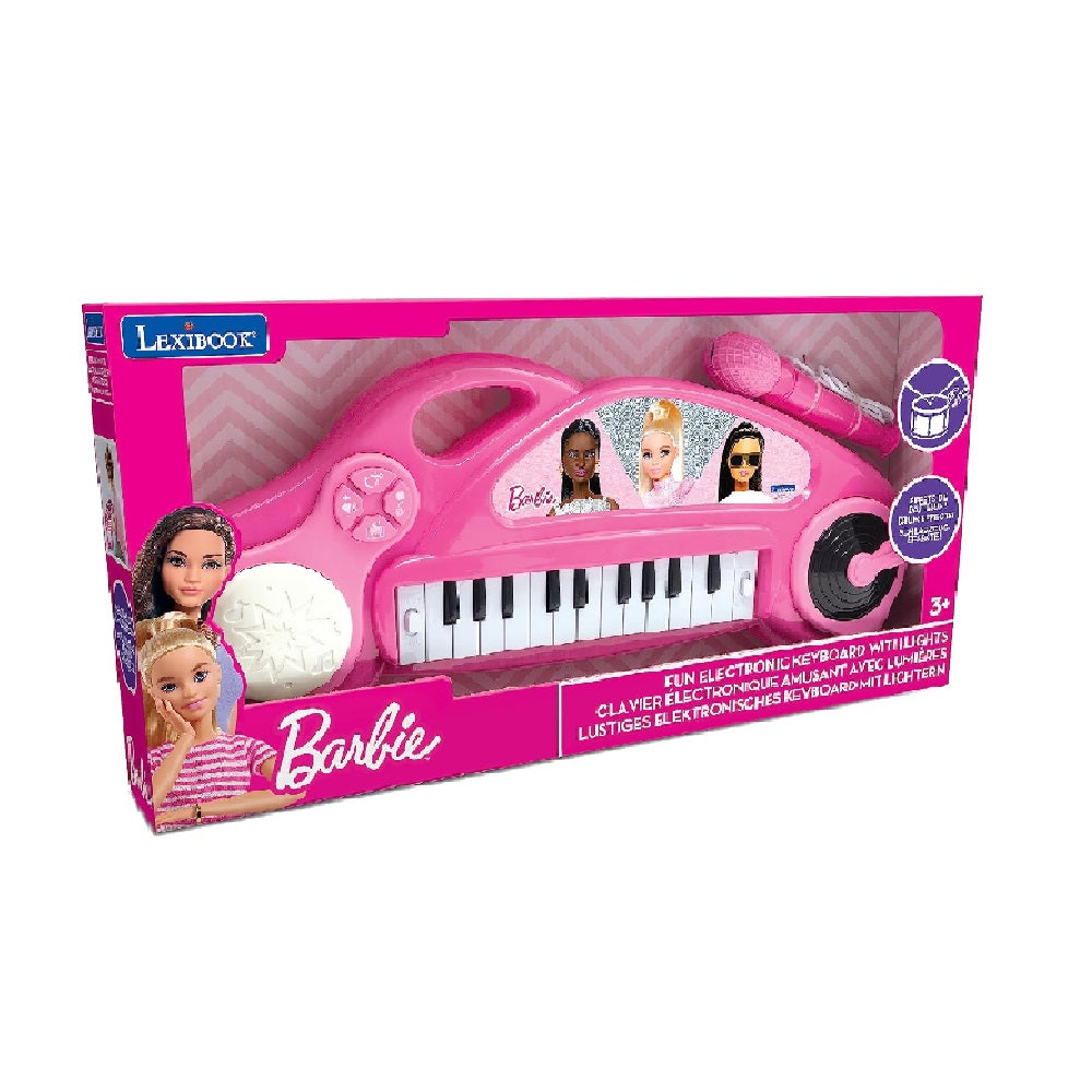 Lexibook Barbie Electronic Piano Keyboard w/ Lights