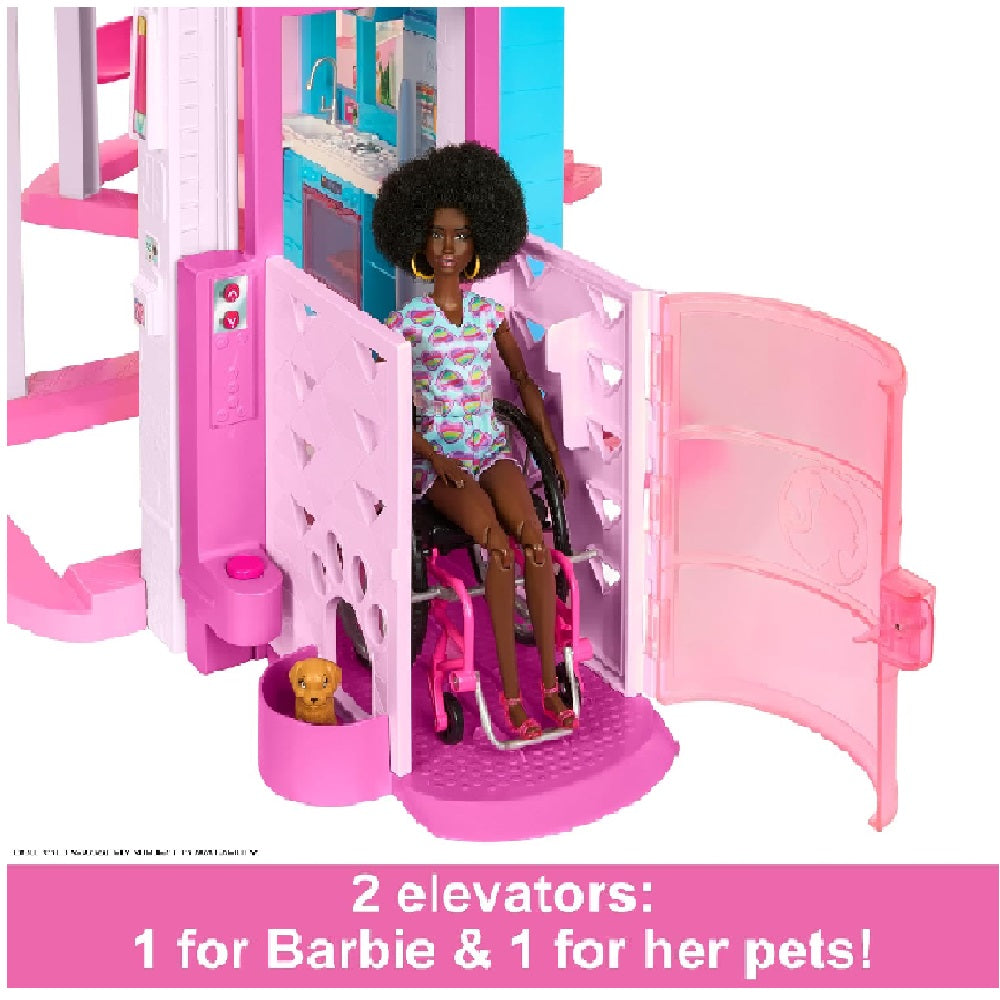 Barbie 75-Piece Dreamhouse Doll House Playset New