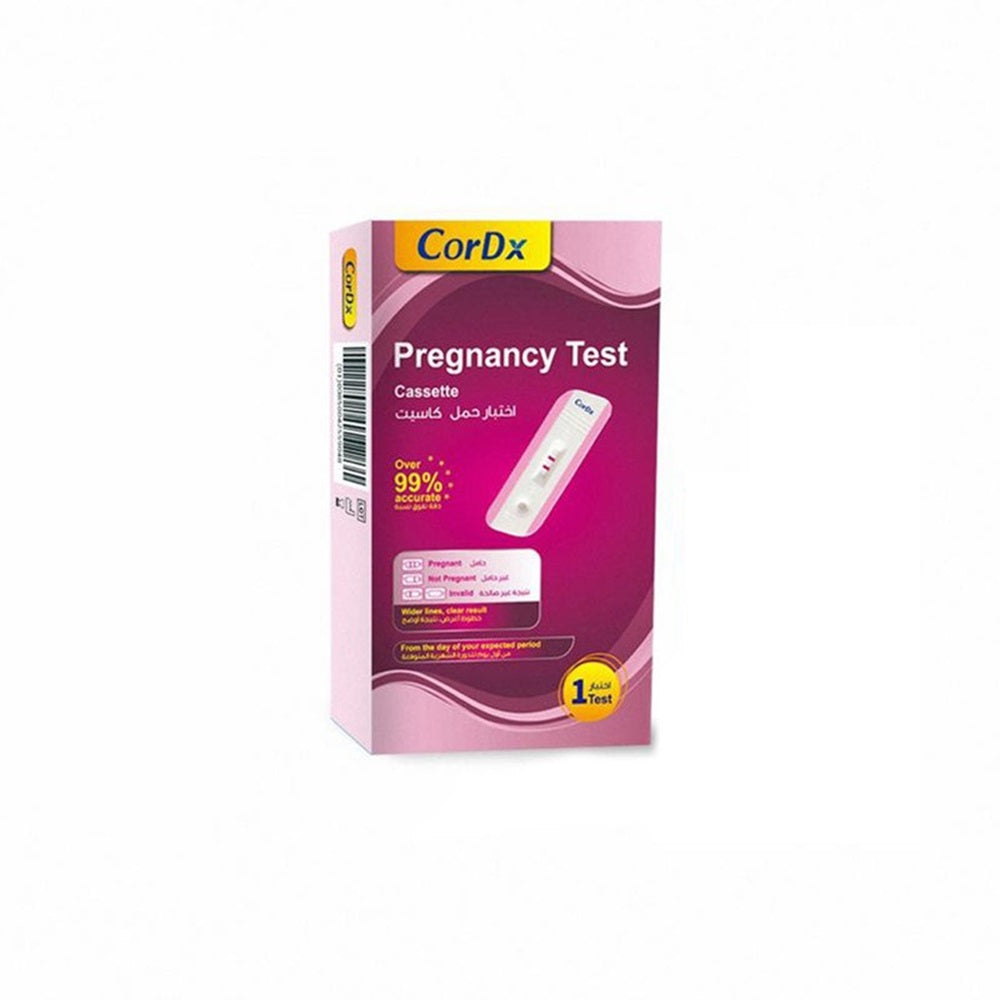 Cordx Pregnancy Test Cassette FDA Approved - 1 Test