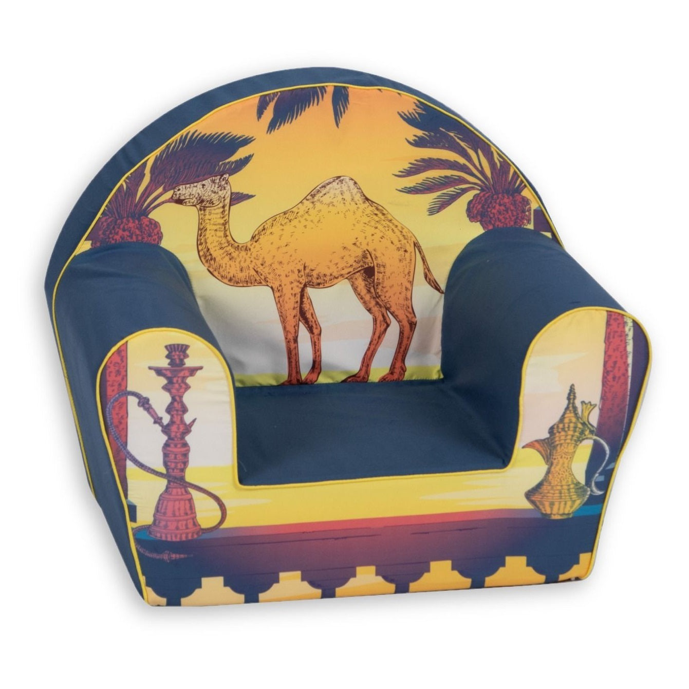 Delsit Arm Chair - Camel 2