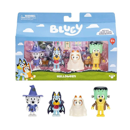 Bluey S11 Costume Party Figures 4pk