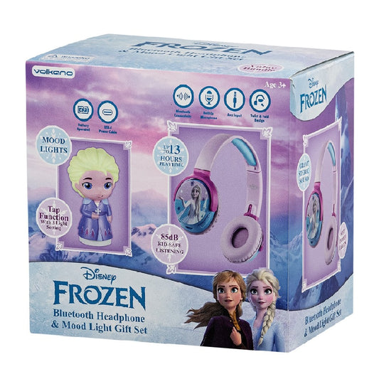 Disney Frozen Soft Touch Light With Bluetooth Headphones Combo (DY-5060-FR)