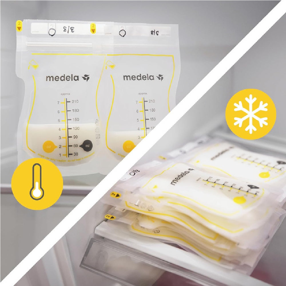 Medela Easy Pour Breast Milk Storage Bags 210 ml 50 pcs