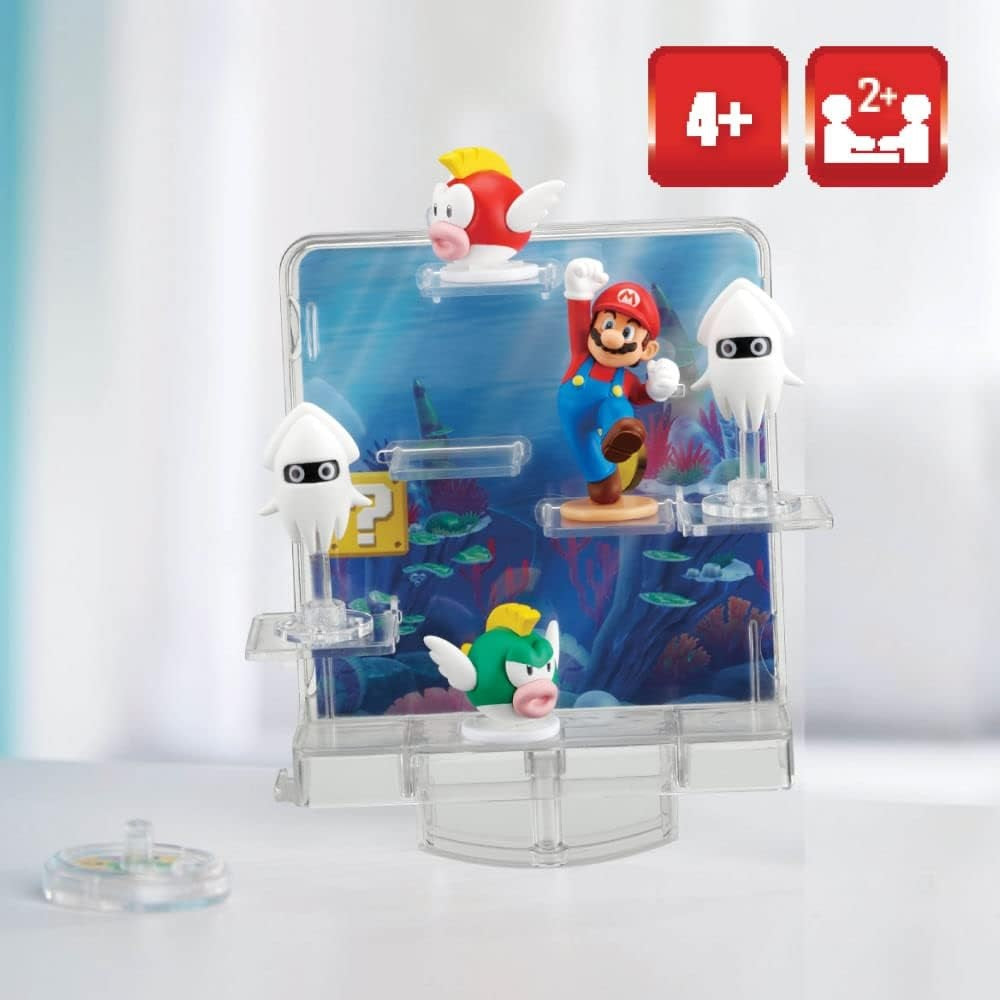 Super Mario Balancing Game Plus Underwater Stage