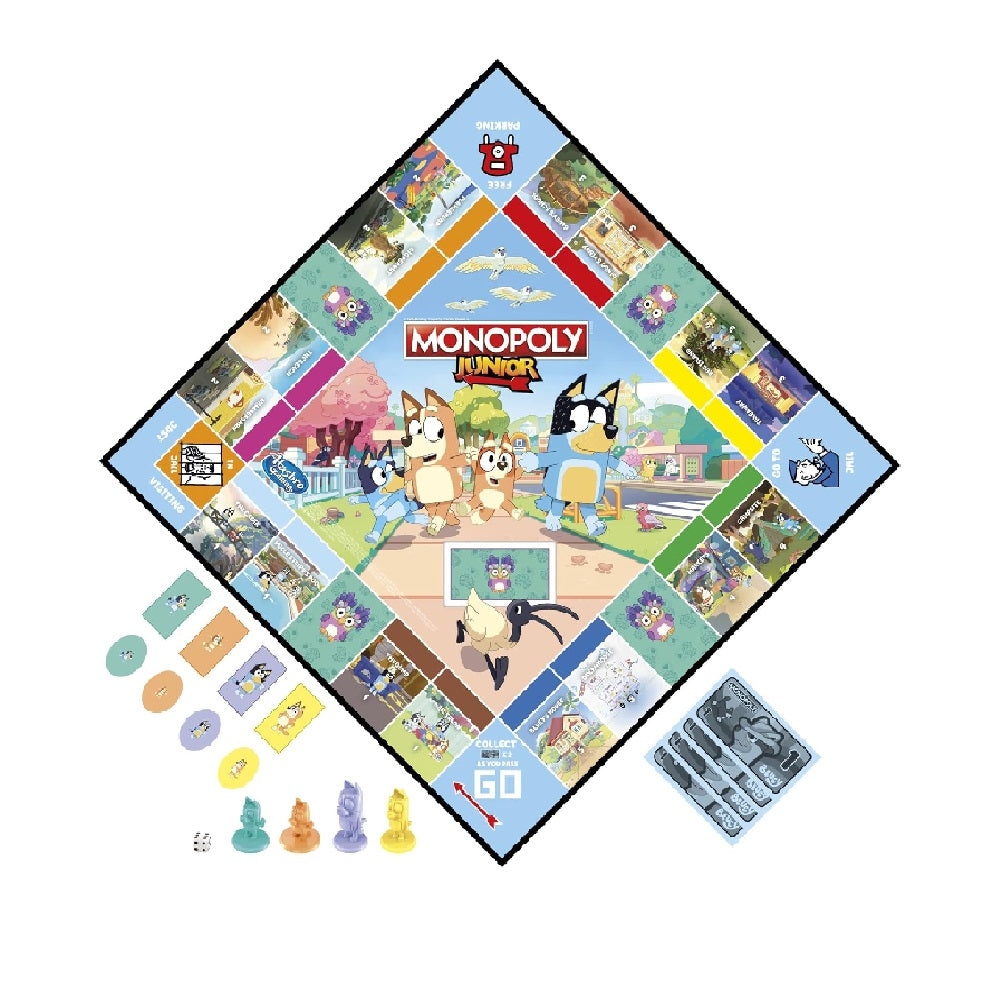 Monopoly Junior Bluey Edition