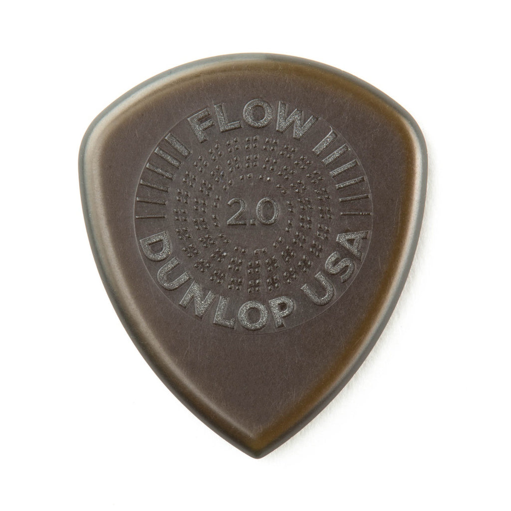 Dunlop Flow 2mm Standard Grip Guitar Pick Pack of 6