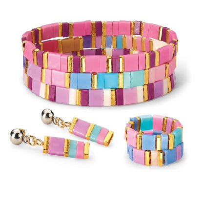 Shimmer 'n Sparkle Tila Bead Bracelet Studio (SNS-65606)