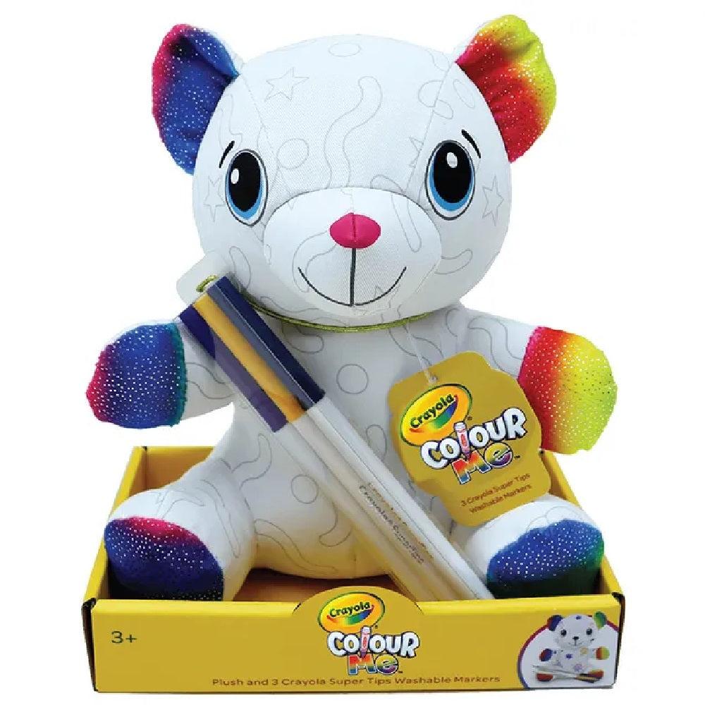 Crayola Colour Me Plush Bear (DDI-PLY03021865)