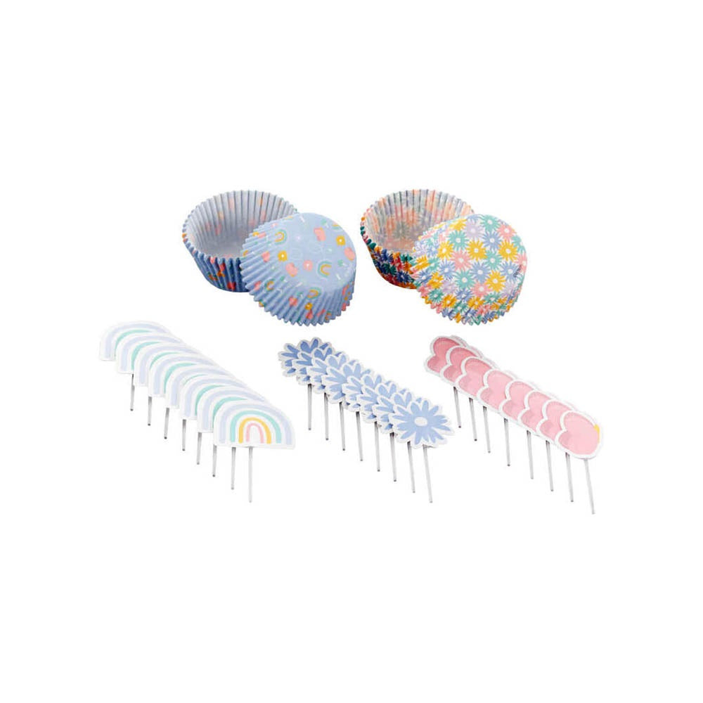 Wilton Spring Cupcake Decorating Kit, Set of 72