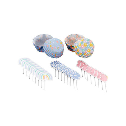 Wilton Spring Cupcake Decorating Kit, Set of 72