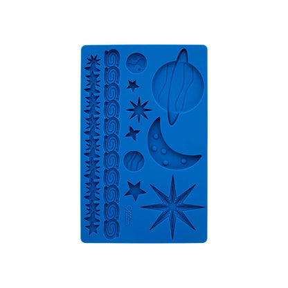 Wilton Outer Space Fondant and Gum Paste Mold, 11 Cavities