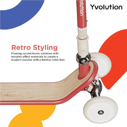 Yvolution Classic Glider Red