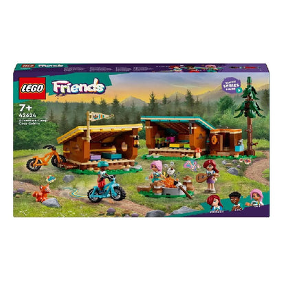 LEGO Friends Adventure Camp Cosy Cabins 42624 - 437 Pieces