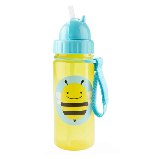 SkipHop - Zoo Straw Bottle 390ml - Bee