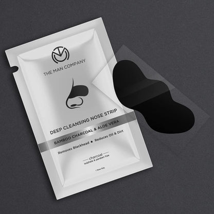 THE MAN COMPANY Charcoal Deep Cleansing Nose Strips