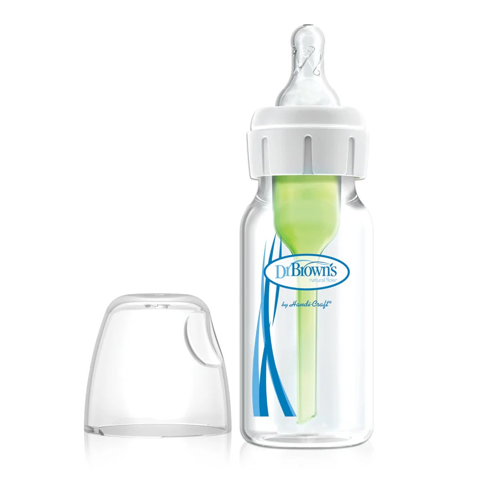 Dr. Brown's Anti Colic Options+ Narrow Glass Baby Bottle 120ml