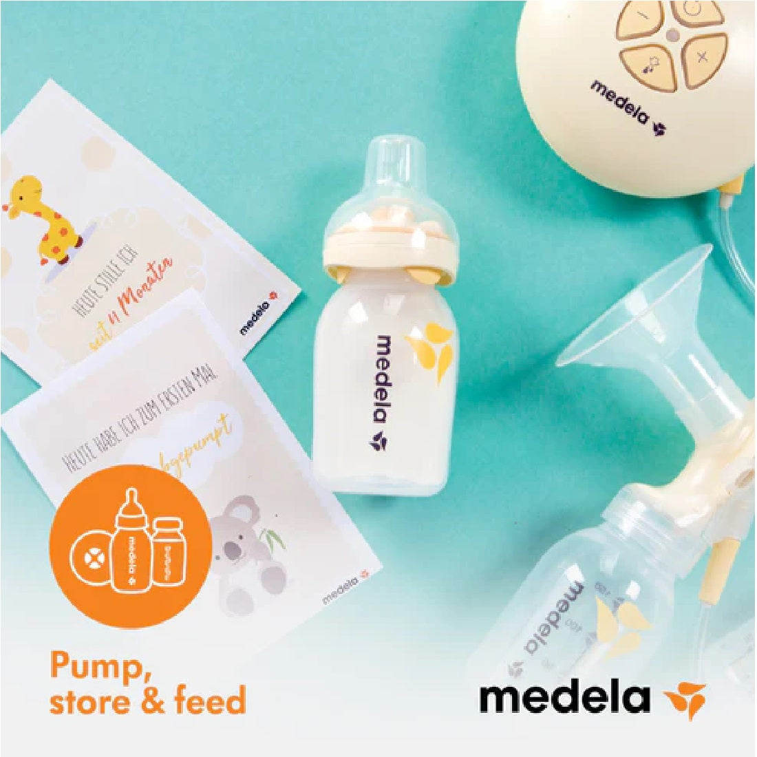 Medela Breastmilk Bottles 150 ml (3 Pcs)